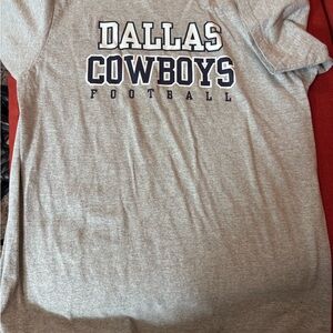 NFL Dallas Cowboys Authentic Gray Youth Shirt